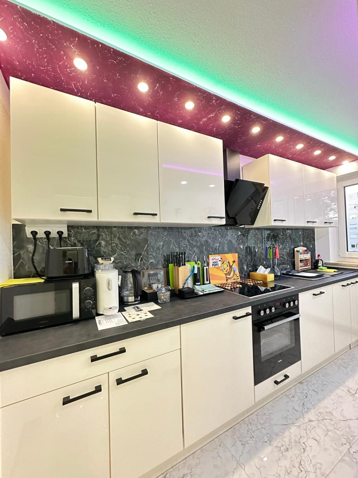 Modern Apartments Neuburg P - Top - 2 Zimmer, Komfort, Balkon, Wi-Fi, Smart Tv, Grosse Dusche, Kueche Neuburg an Der Donau Bagian luar foto